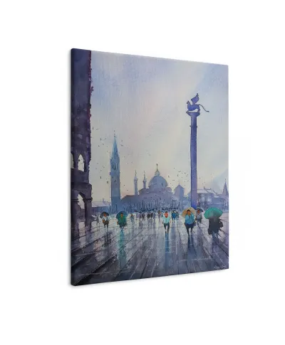 Venice After Rain - obraz na płótnie