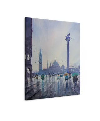 Venice After Rain - obraz na płótnie