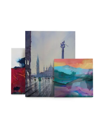 Venice After Rain - obraz na płótnie