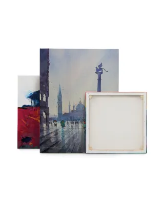 Venice After Rain - obraz na płótnie