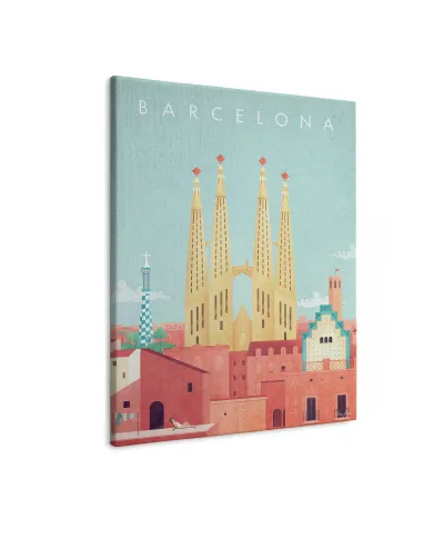 Barcelona - obraz na płótnie