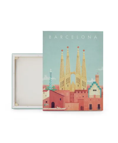 Barcelona - obraz na płótnie