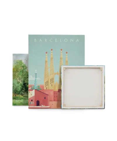 Barcelona - obraz na płótnie