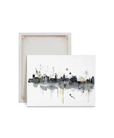 Dublin Skyline - obraz na płótnie
