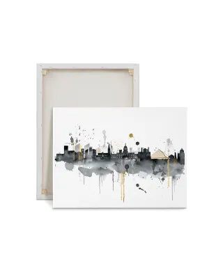 Dublin Skyline - obraz na płótnie