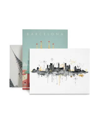 Manchester Skyline - obraz na płótnie