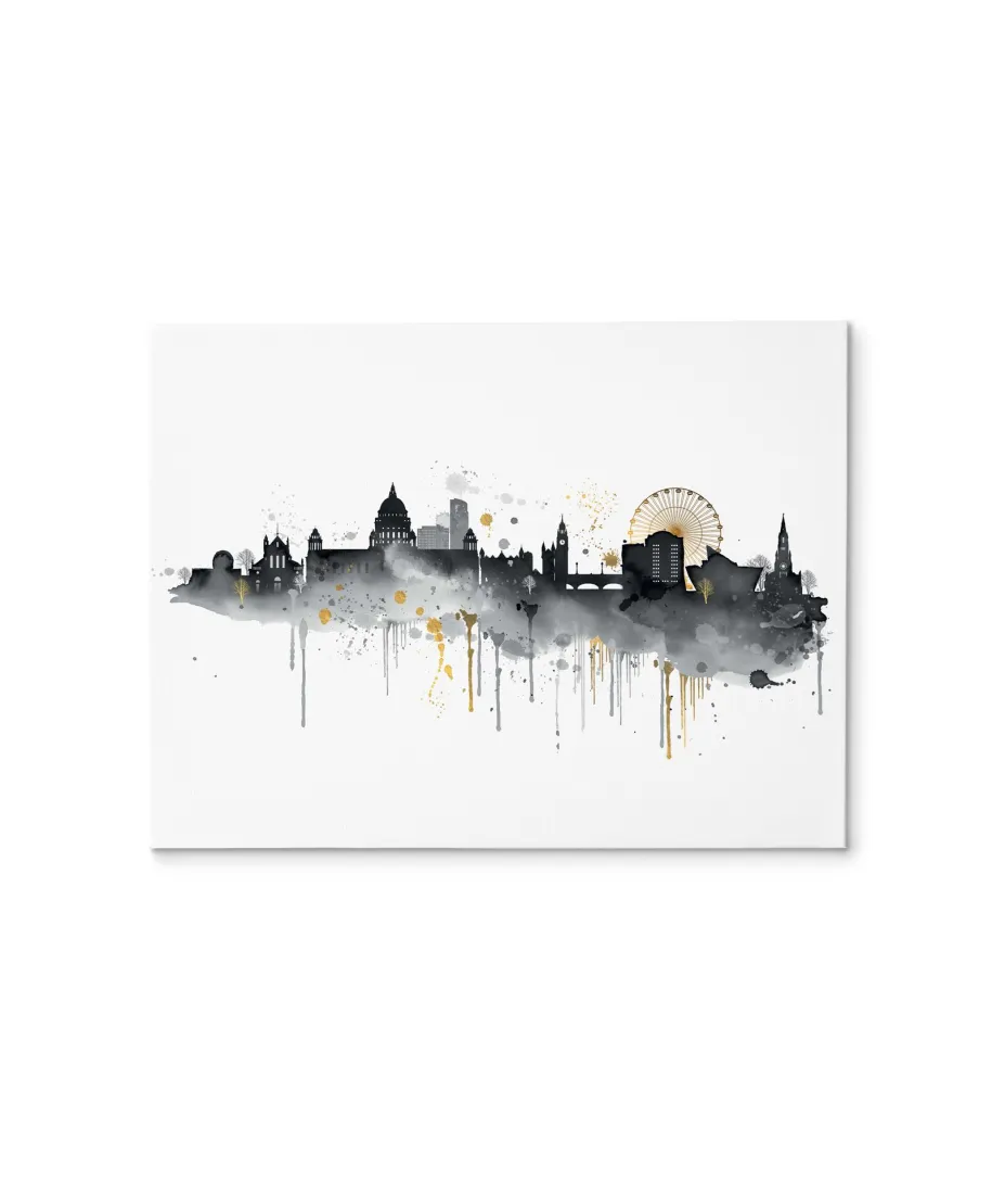 Belfast Skyline - obraz na płótnie