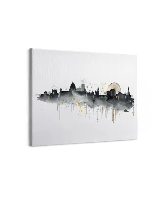 Belfast Skyline - obraz na płótnie