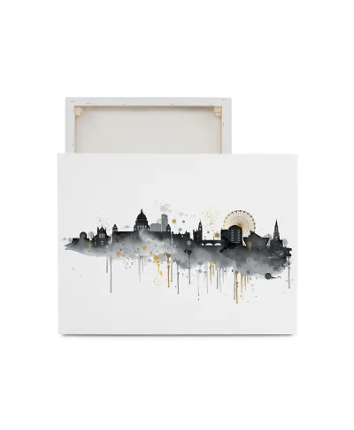 Belfast Skyline - obraz na płótnie