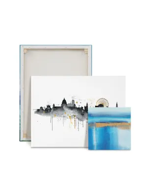 Belfast Skyline - obraz na płótnie