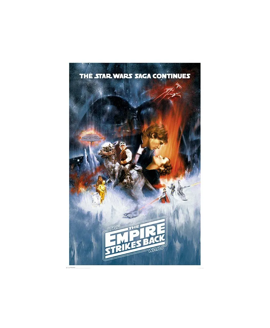 Star Wars Gwiezdne Wojny - Imperium kontratakuje - plakat