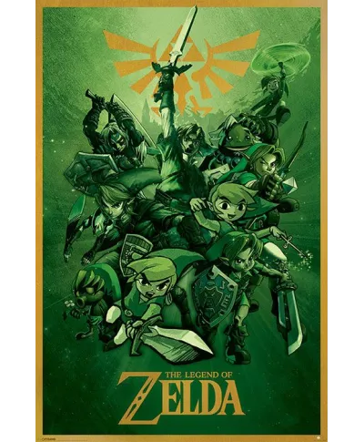 The Legend Of Zelda (Link) - plakat