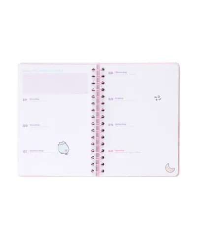 Pusheen - kalendarz szkolny A5 2025/2026