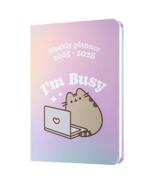 Pusheen - kalendarz szkolny A6 2025/2026