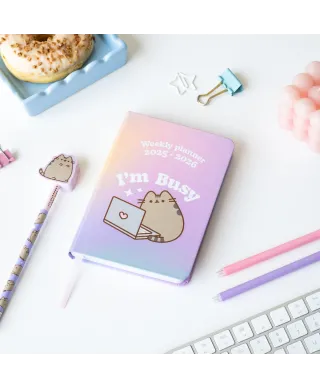 Pusheen - kalendarz szkolny A6 2025/2026
