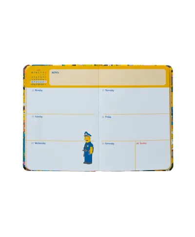 The Simpsons - kalendarz szkolny A6 2025/2026