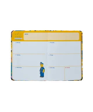 The Simpsons - kalendarz szkolny A6 2025/2026