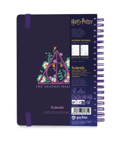 Harry Potter - kalendarz szkolny A5 2025/2026