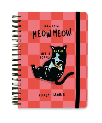 Meow Meow - kalendarz szkolny A5 2025/2026