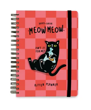 Meow Meow - kalendarz szkolny A5 2025/2026