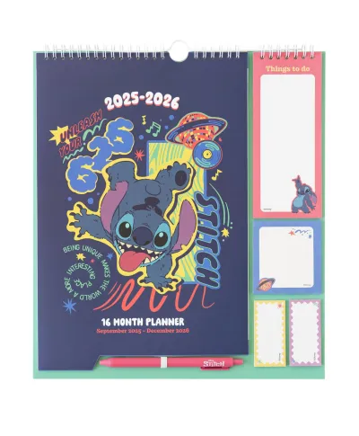 Disney Stitch - planer ścienny 2025/2026