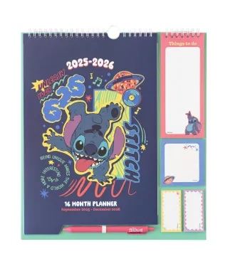 Disney Stitch - planer ścienny 2025/2026