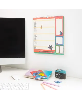 Disney Stitch - planer ścienny 2025/2026