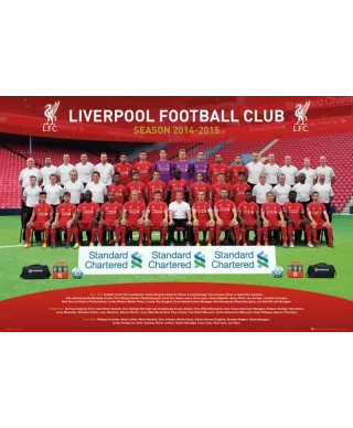 Liverpool Zdjęcie Drużynowe 14/15 - plakat