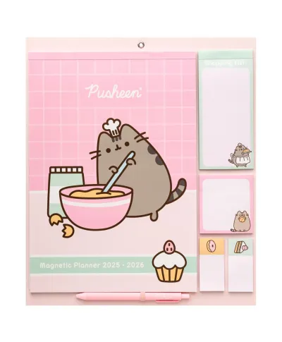 Pusheen - planer ścienny 2025/2026 na magnes