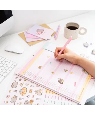Pusheen - planer ścienny 2025/2026 na magnes
