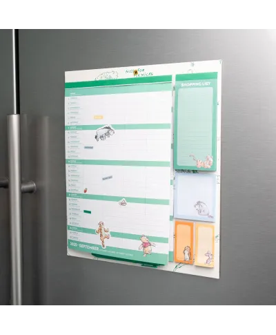 Kubuś Puchatek - planer ścienny 2025/2026 na magnes