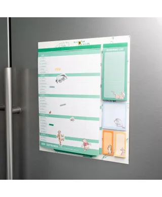 Kubuś Puchatek - planer ścienny 2025/2026 na magnes