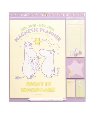 Muminki - planer ścienny 2025/2026 na magnes