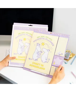 Muminki - planer ścienny 2025/2026 na magnes