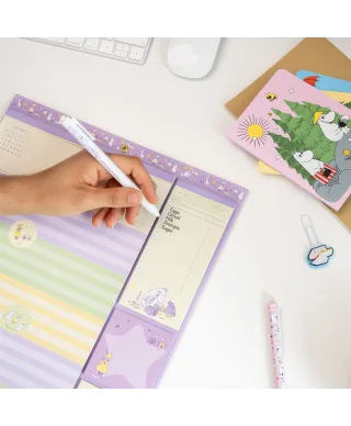 Muminki - planer ścienny 2025/2026 na magnes