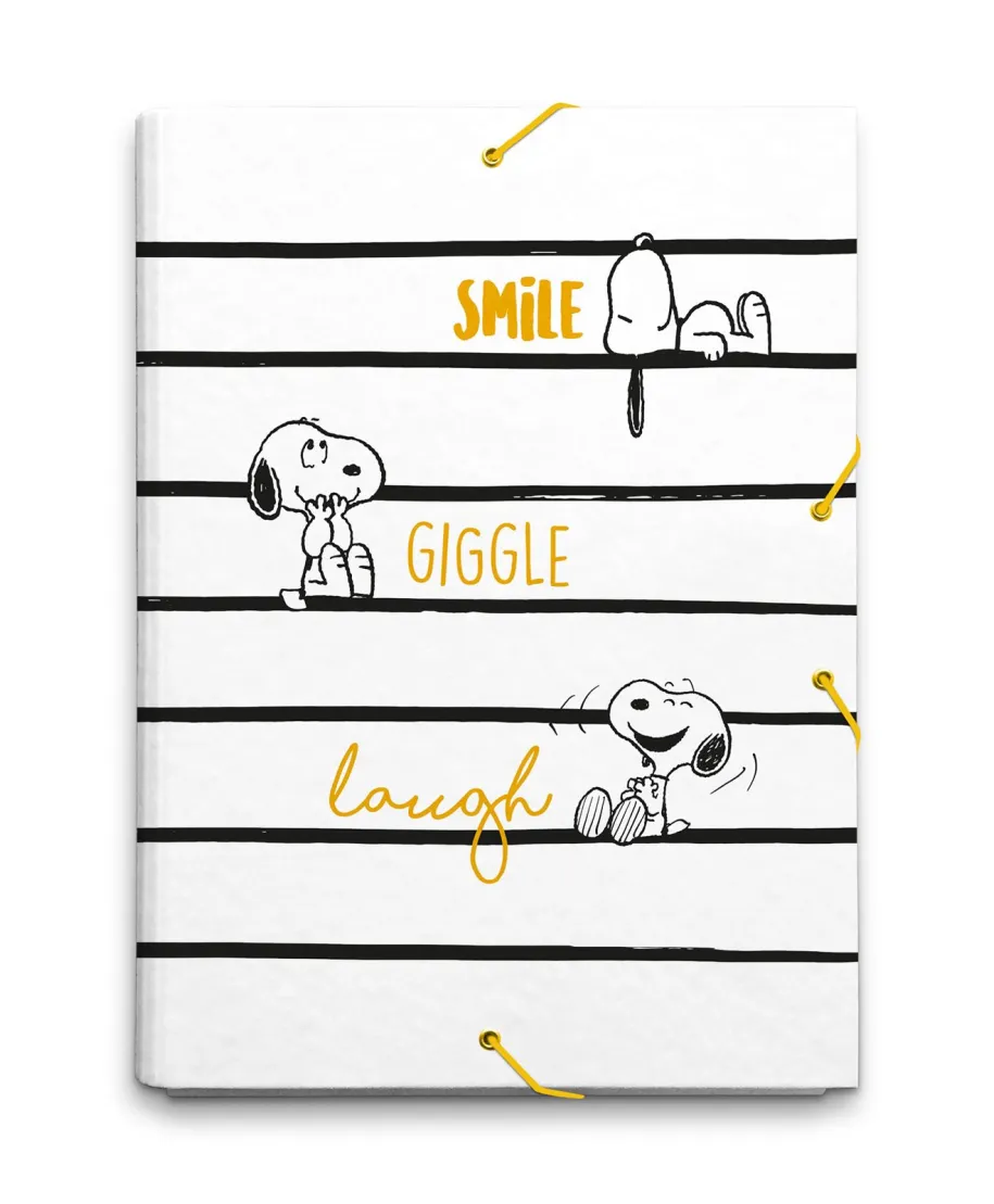 Snoopy Lazy - teczka A4
