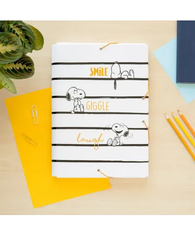 Snoopy Lazy - teczka A4