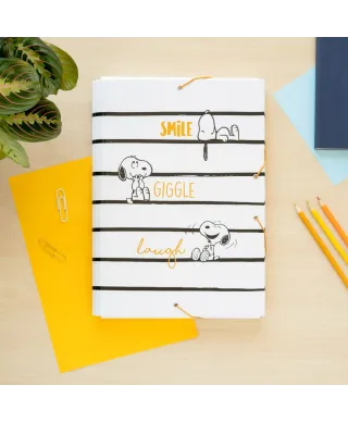 Snoopy Lazy - teczka A4