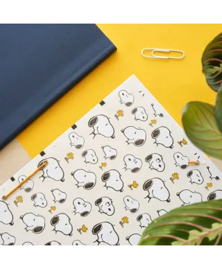 Snoopy Lazy - teczka A4