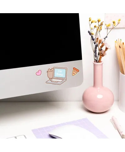 Pusheen Moments - naklejki wielorazowe