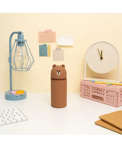 Line Friends Brown - piórnik