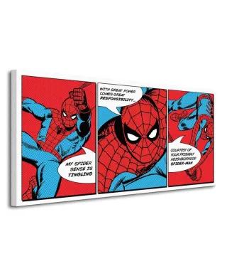 Obraz na płótnie - Spider-Man (Triptych)