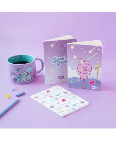 BT21 The Journey Cooky - 3 zeszyty A6