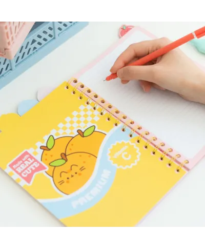 Pusheen Fruits - notes A5 kołozeszyt