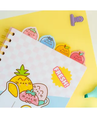 Pusheen Fruits - notes A5 kołozeszyt