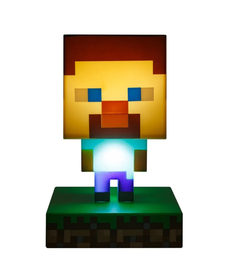 Minecraft Steve - lampka