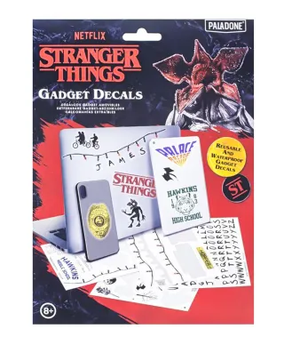 Stranger Things - naklejki wielorazowe