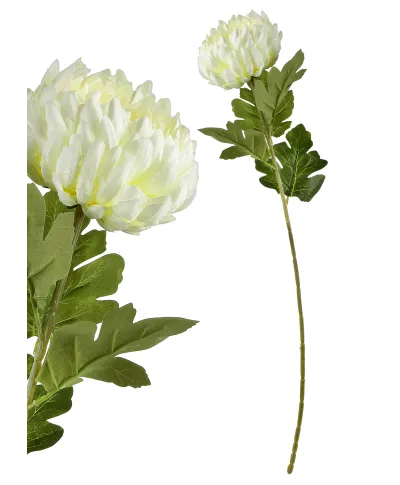 VIRIDIS Kwiat sztuczny Chryzantema gałązka 73cm AW25