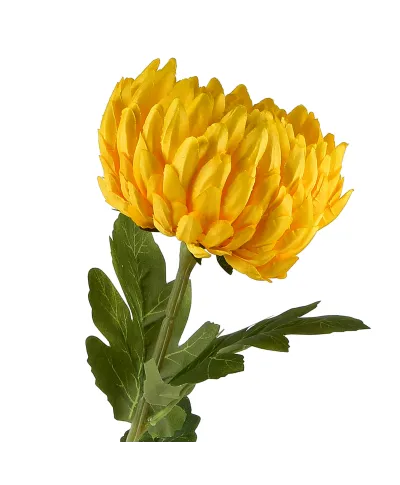 VIRIDIS Kwiat sztuczny Chryzantema gałązka 73cm AW25