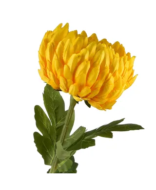 VIRIDIS Kwiat sztuczny Chryzantema gałązka 73cm AW25